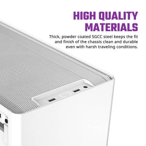 Cooler Master MasterBox NR200P Cabinet (White)